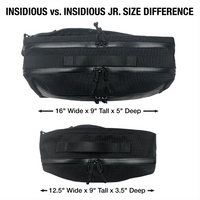 Insidious Jr. Sling / Horween Cavalier Whiskey Leather + Ballistic Nylon Edition | Low Stock