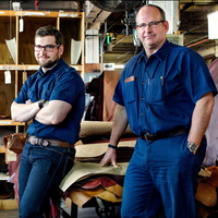 Insidious Jr. Sling / Horween Cavalier Whiskey Leather + Ballistic Nylon Edition