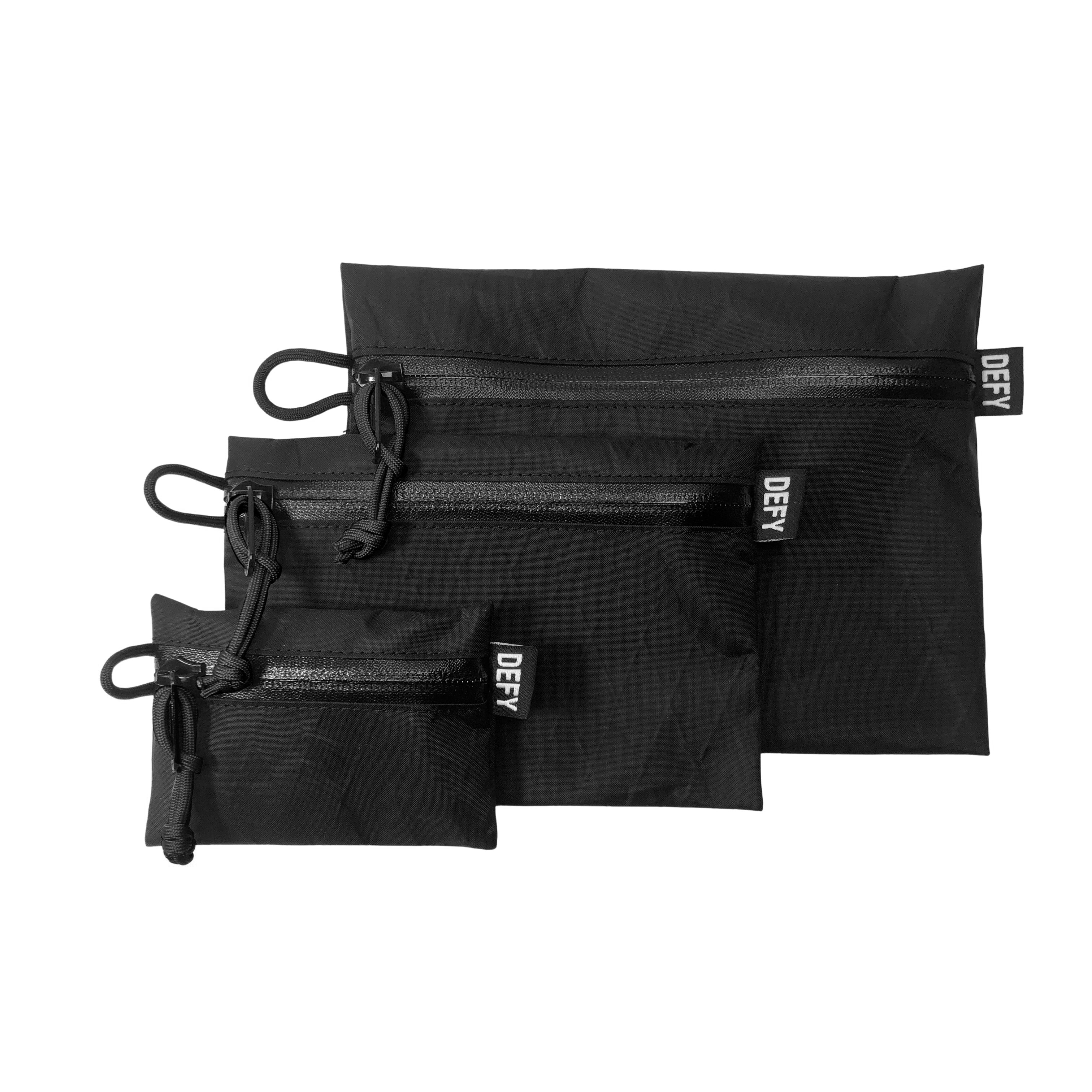 Pouch Black – X-Pac™ | DEFY Project
