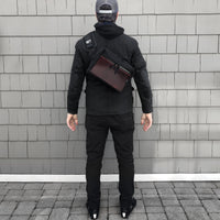 Insidious Jr. Sling / Horween Oxblood Chromexel® Leather + Ballistic Nylon Edition / Ships in 4-6 Weeks