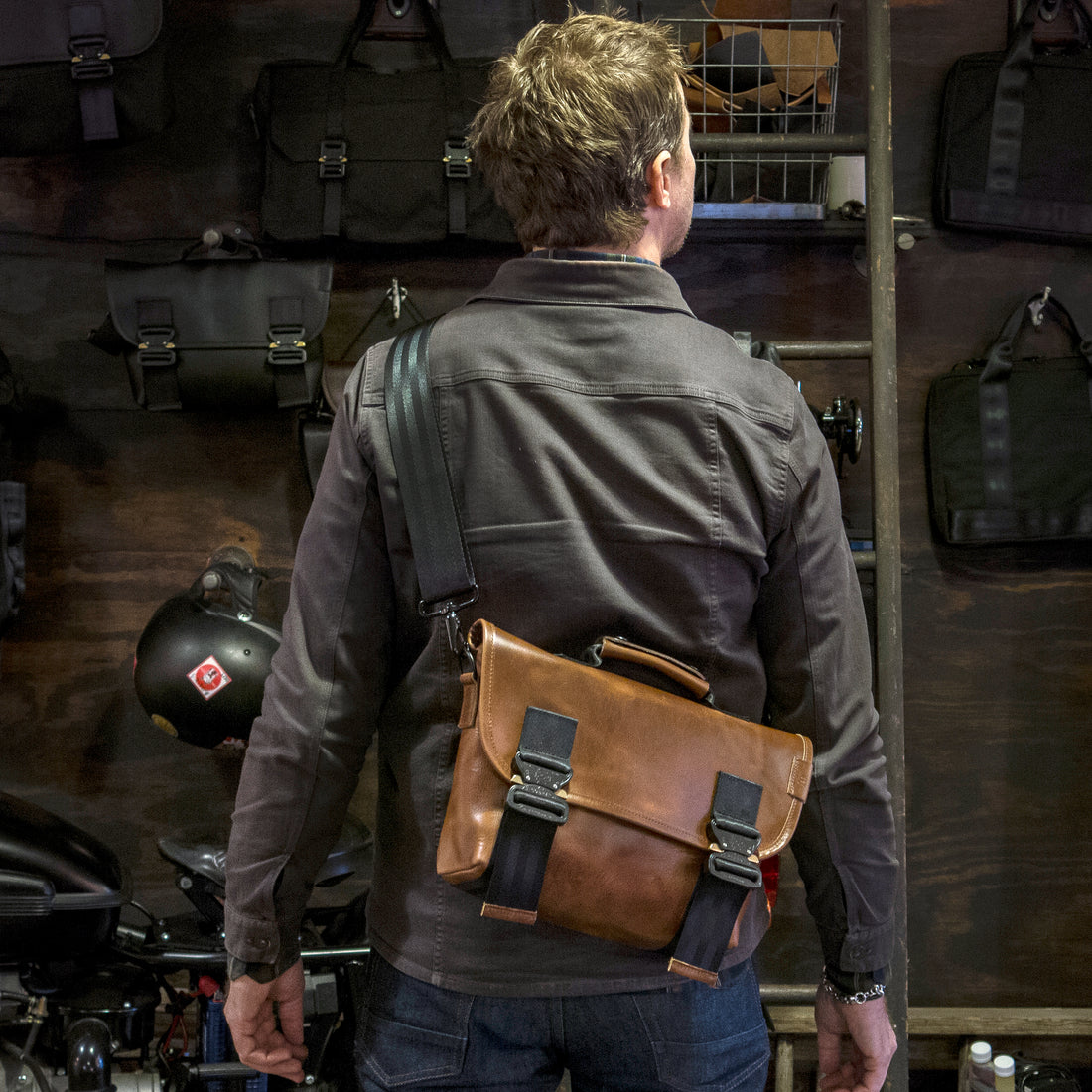 Recon Mini Horween Cavalier Whiskey Leather | Ships in 5-6 Weeks