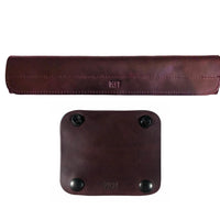 Defender Briefcase / Horween Oxblood Chromexel® Leather Strap Edition x Buffalo Plaid TexWax™ Canvas / Bundle / Low Stock