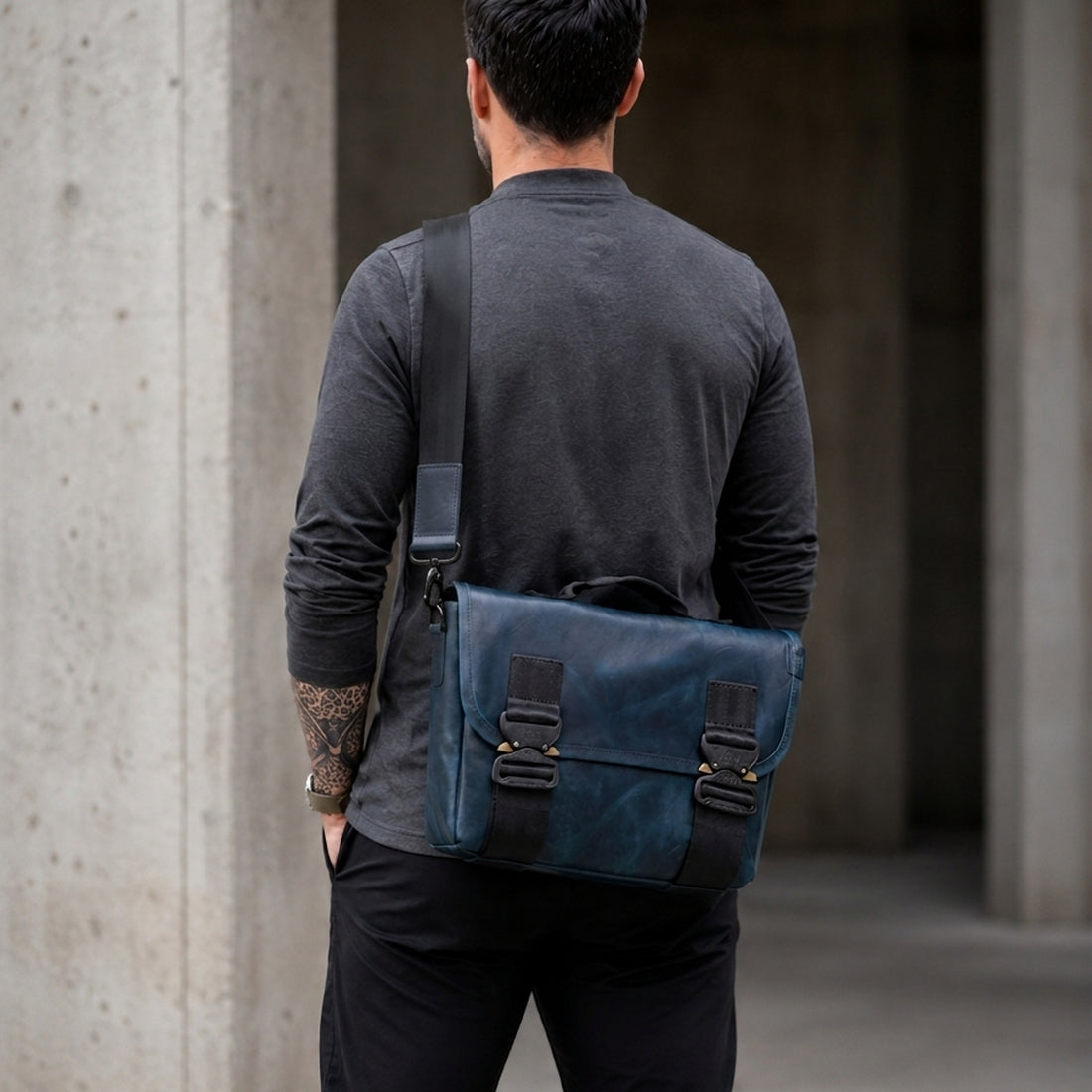 Recon Mini / Horween Cobalt Blue Leather / Very Limited Quantity