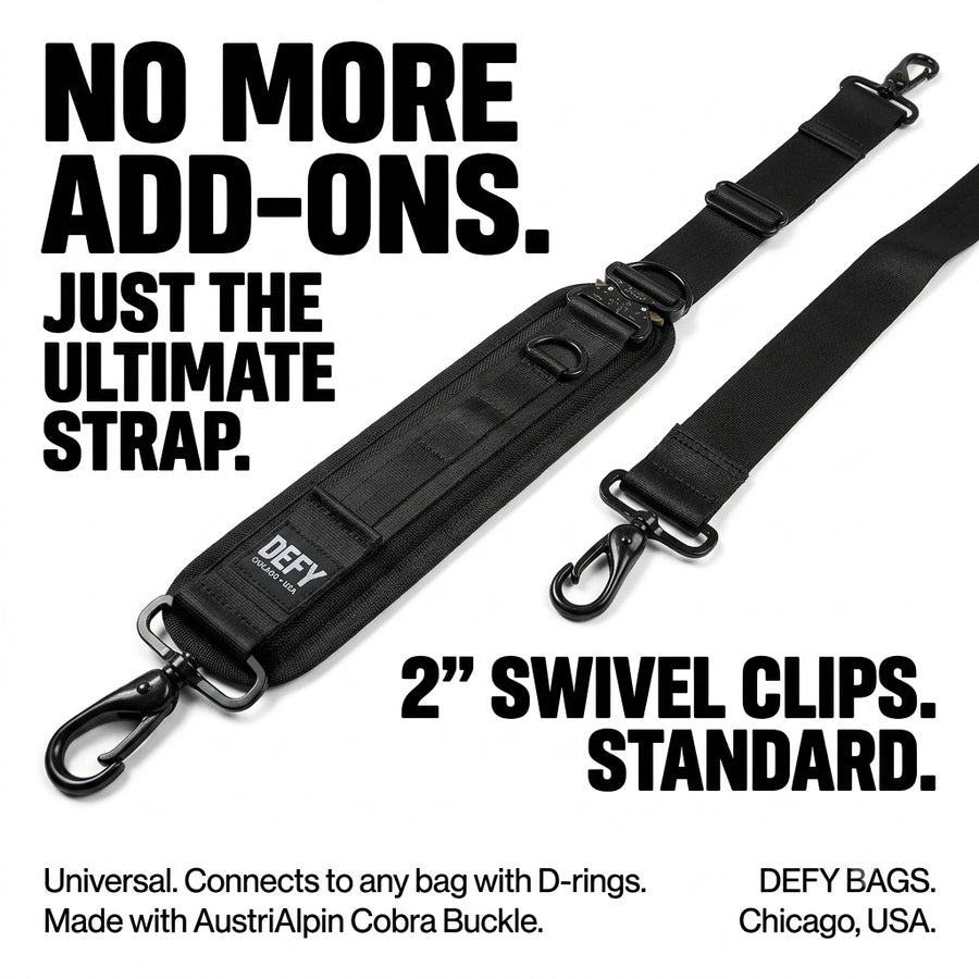 The Ultimate Crossbody Strap System™ Coyote X-Pac™ x Closed-Cell