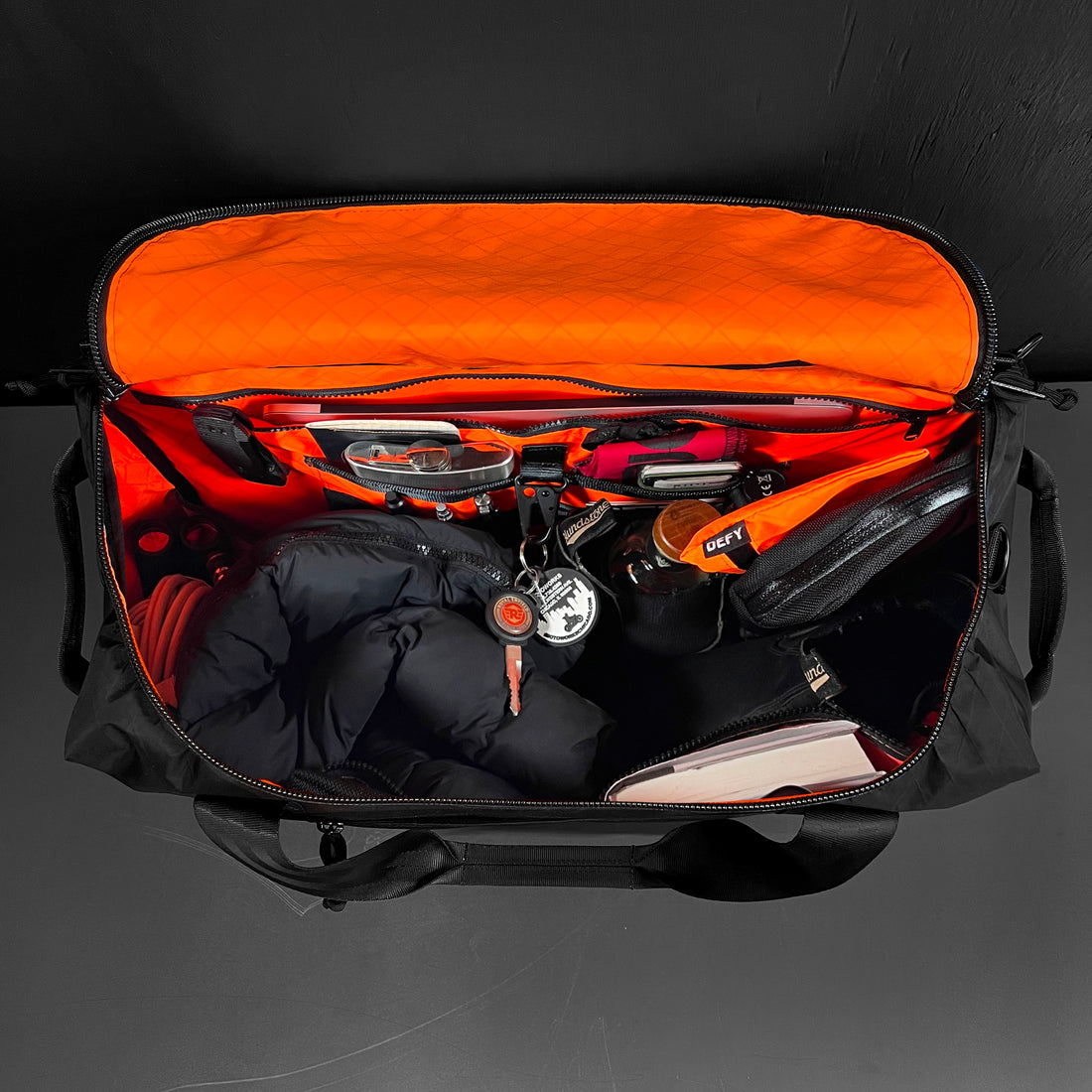 The Rover Backpack 'Fire Edition' | Black X-Pac™ x ECOPAK™ EPX