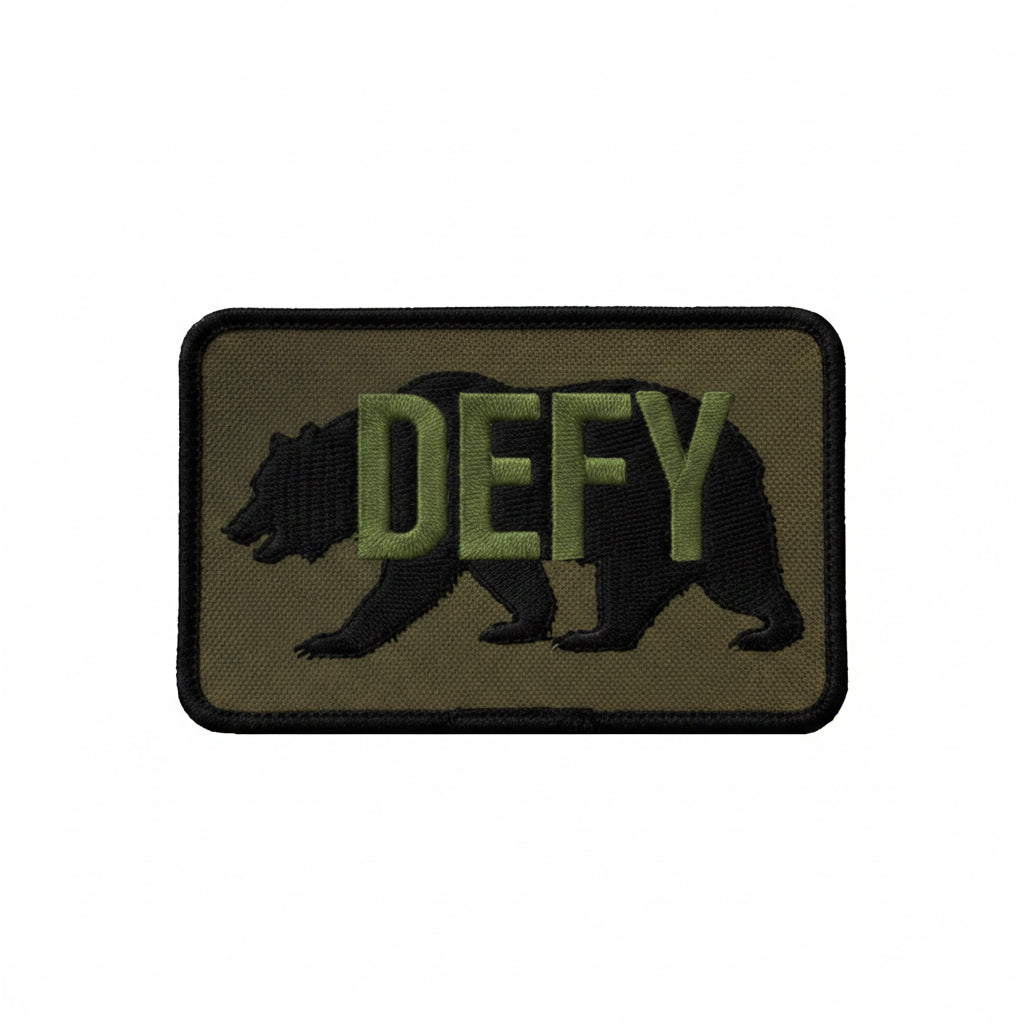 Bear / Velcro Backed Patch / Ships in 5-6 Weeks