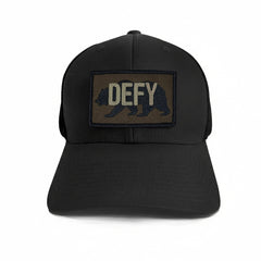 Bear Trucker Hat / Velcro
