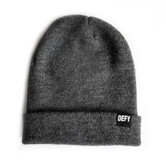 DEFY Grey Beanie