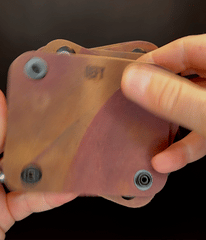 GP - Mr Gripper / Horween Inverted 'Lava Lamp' Shell Cordovan Leather / GP - Mr Gripper / Horween Inverted 'Lava Lamp' Shell Cordovan Leather / Low Quantity