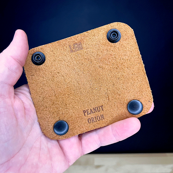 FF - Mr Gripper Horween 'Swatch Book Series' / 'Peanut Suede' / 1 of 1