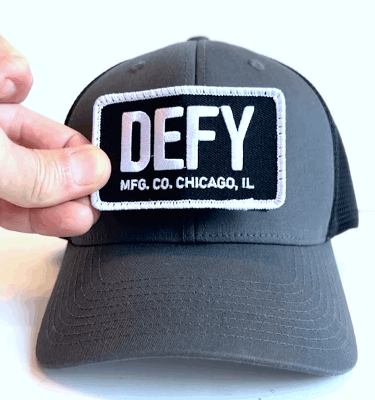 DEFY Trucker Hat w/Velcro