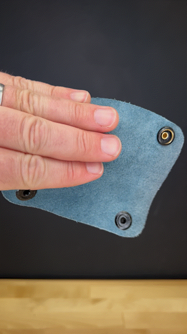 FF - Mr Gripper / Horween 'Blue Lagoon' Leather / Limited Quantity