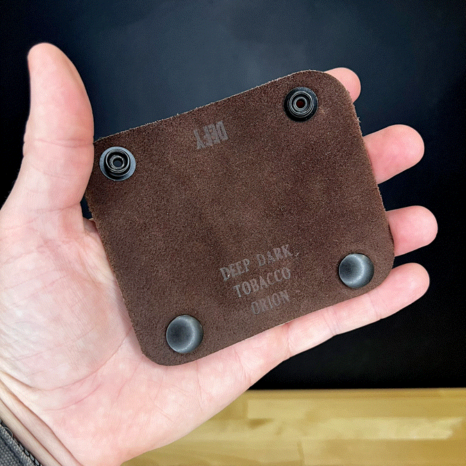 FF - Mr Gripper / Horween Swatch Series / 'Tobacco Suede' Leather / 1 of 1
