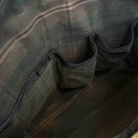 Insidious Jr. Sling / Horween® Essex Rookery Leather x Olive Drab TexWax™ x Autumn Plaid TexWax™