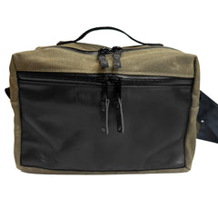 Insidious Jr. Sling / Horween® Essex Rookery Leather x Olive Drab TexWax™ x Autumn Plaid TexWax™ / Ships in 6-10 Weeks