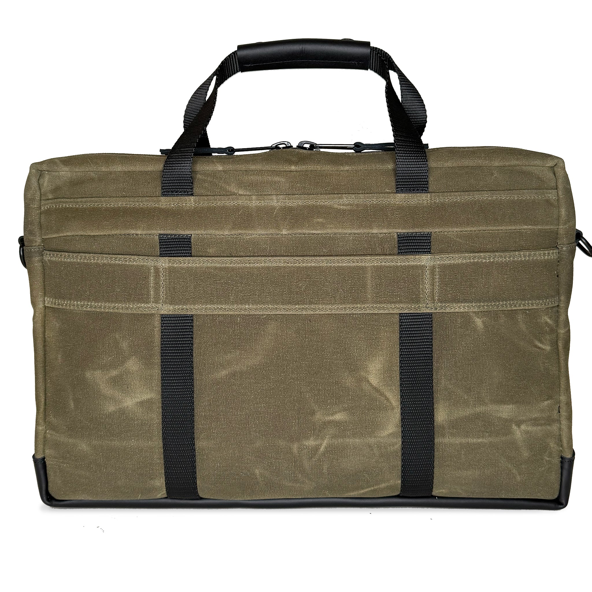 Defender Briefcase Olive Drab TexWax™ x Silver Lining Cordura / Limite ...