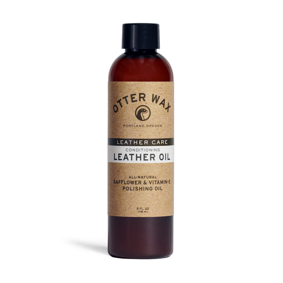 Otter Wax Leather Polishing Oil / 5oz Bottle