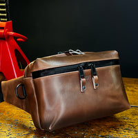 The Parker Pack 2.0 / Horween Cavalier Whiskey Leather / Limited in Stock