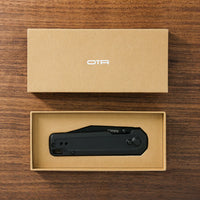 DEFY x OTR Black Pocket Knife / Ships in 1 Week