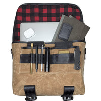 Recon / Desert Tan TexWax™ Canvas x TexWax™ Buffalo Plaid waxed cotton canvas / Few Made
