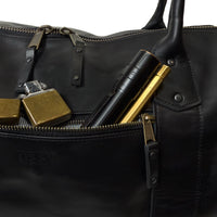 The Ultimate Overnighter / Horween Rookery Leather Exterior x Japanese Lining Bundle / Couple Remain
