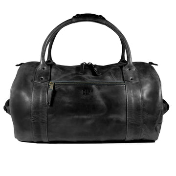 The Ultimate Overnighter Horween Nantucket Leather x Buffalo Plaid Lining Bundle / Ships in 3-6 Weeks