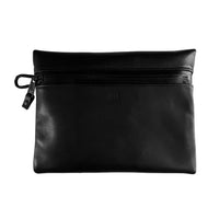 Project Horween Essex Rookery Leather x TexWax™ Buffalo Plaid Wax Canvas 3 Pouch Bundle / Ships in 1 Week