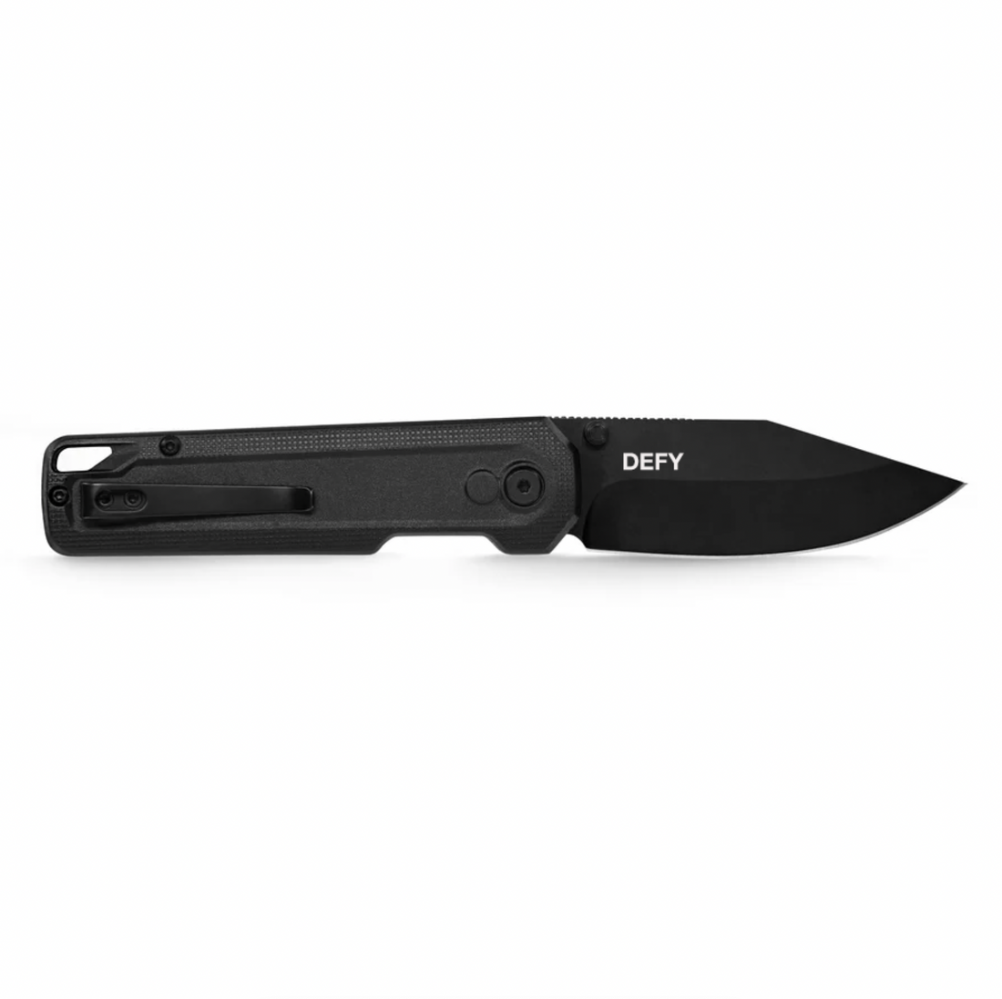DEFY x OTR Black Pocket Knife / Ships in 1 Week
