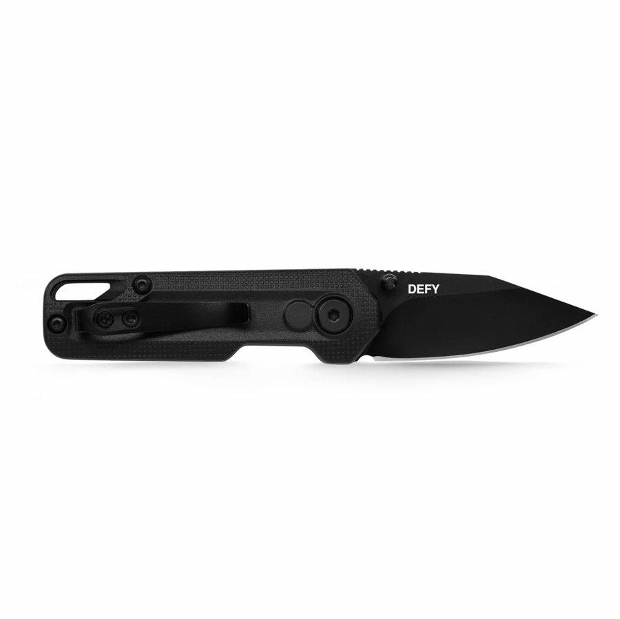 DEFY x OTR Black Mini Pocket Knife
