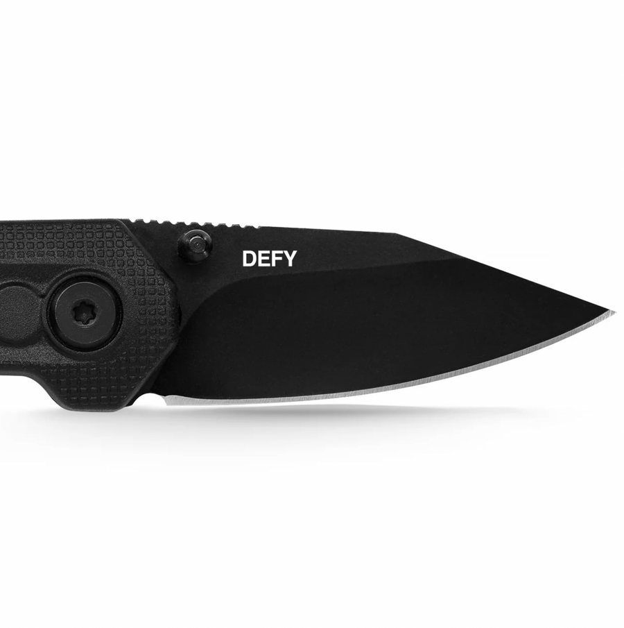DEFY x OTR Black Mini Pocket Knife
