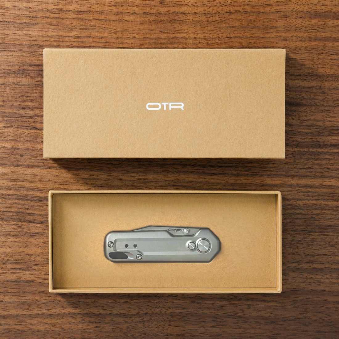 DEFY x OTR Titanium Steel Mini Pocket Knife