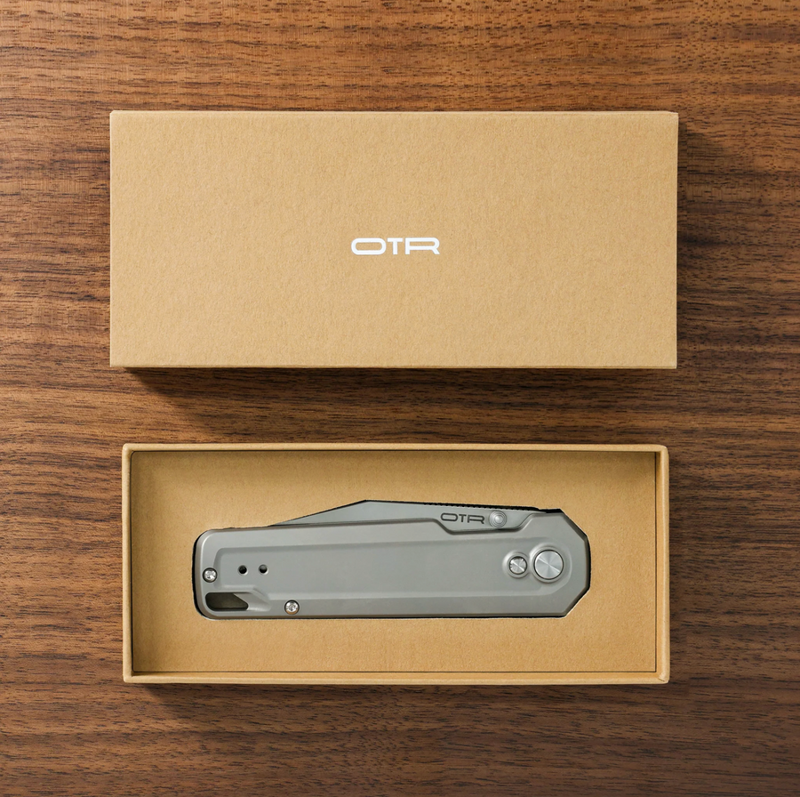 DEFY x OTR Titanium Steel Pocket Knife