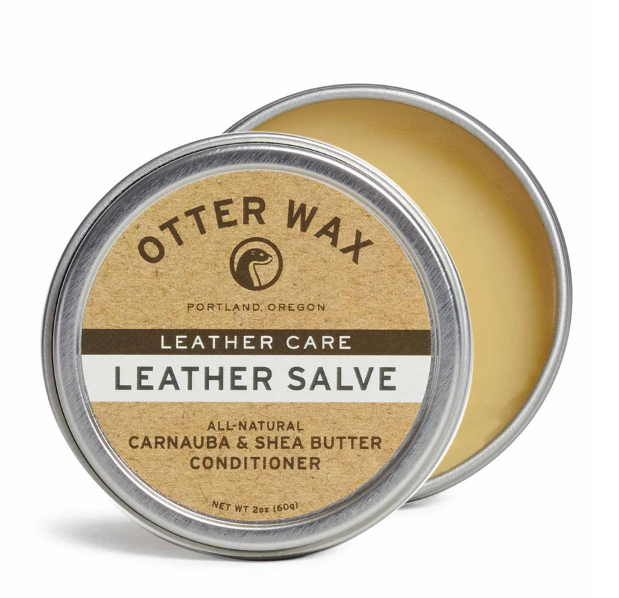 Otter Wax Leather Salve Conditioner / All Natural / Made in Portland