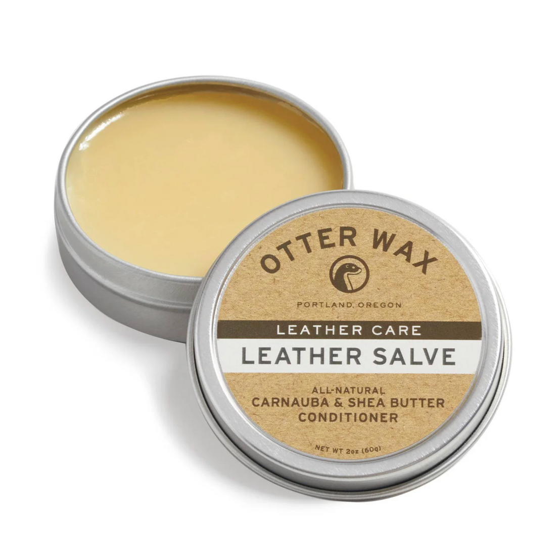 Otter Wax Leather Salve Conditioner / All Natural / Made in Portland