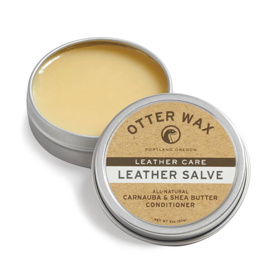 Otter Wax Leather Salve Conditioner / All Natural / Made in Portland