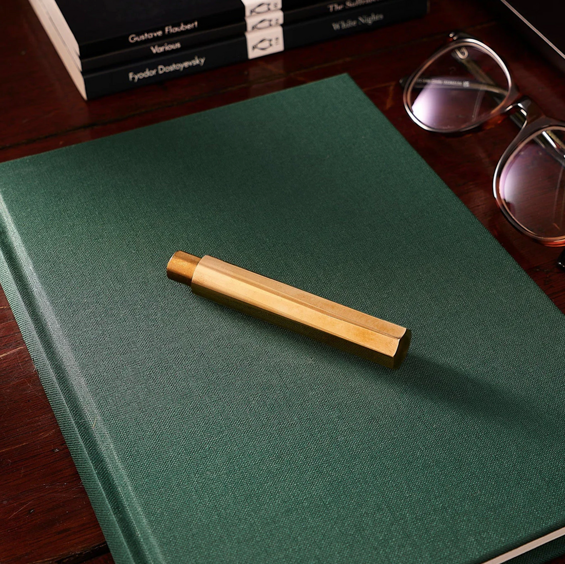 The Wren Brass Pen / Bundle with Tom's Ink / Milled in the UK
