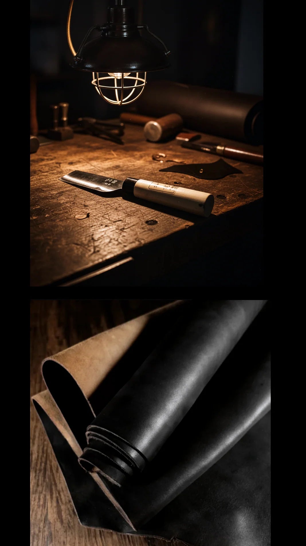 Nefarious Strapless 'Naked' Edition / Horween Essex Rookery Leather / Ships in 2-3 Weeks
