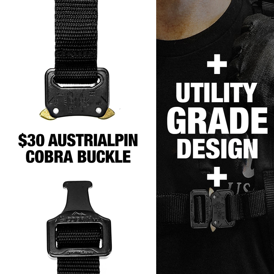 Backpack Sternum Strap 2.0 / AustriAlpin™ COBRA® Buckle
