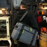 The Rover Backpack / Storm Grey X-Pac® X11 x X-Pac™ Hi-Vis Yellow | Low Stock