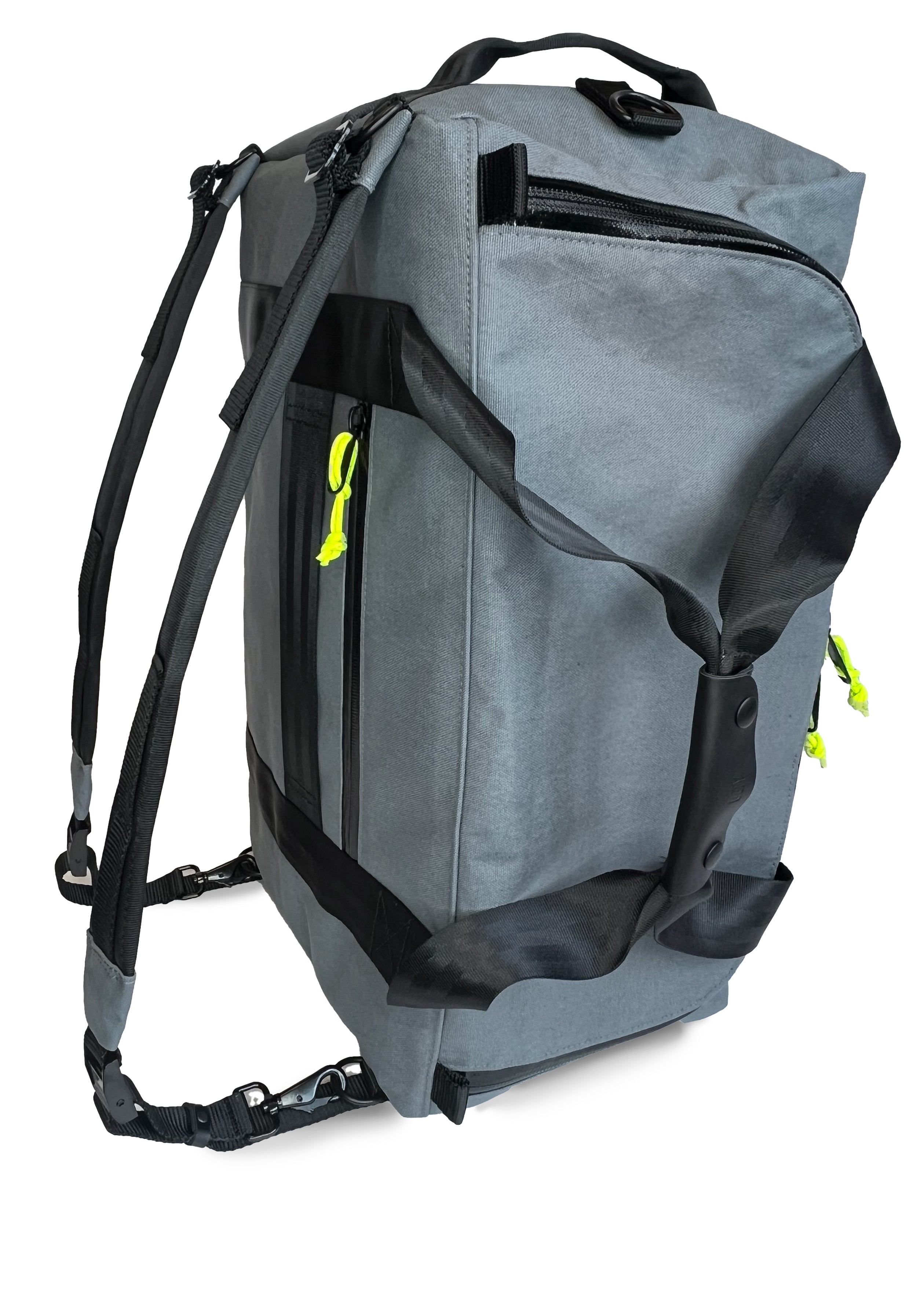 The Rover Backpack / Storm Grey X-Pac® X11 x X-Pac™ Hi-Vis Yellow – DEFY