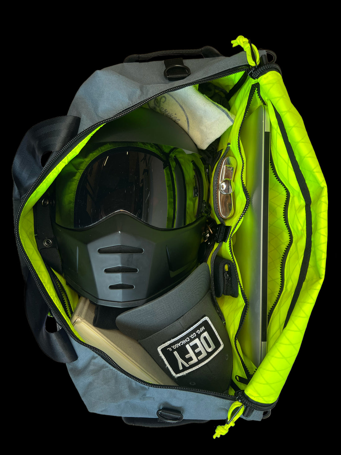 The Rover Backpack / Storm Grey X-Pac® X11 x X-Pac™ Hi-Vis Yellow