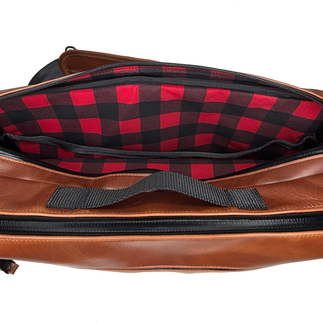 Insidious Sling / Horween Whiskey Cavalier Leather x TexWax™ Buffalo Plaid / Limited Edition