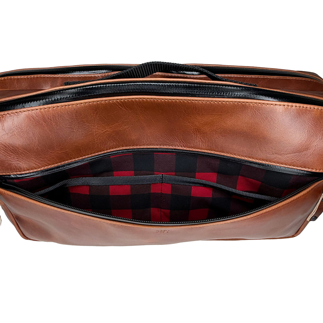 Insidious Sling / Horween Whiskey Cavalier Leather x TexWax™ Buffalo Plaid / Limited Edition