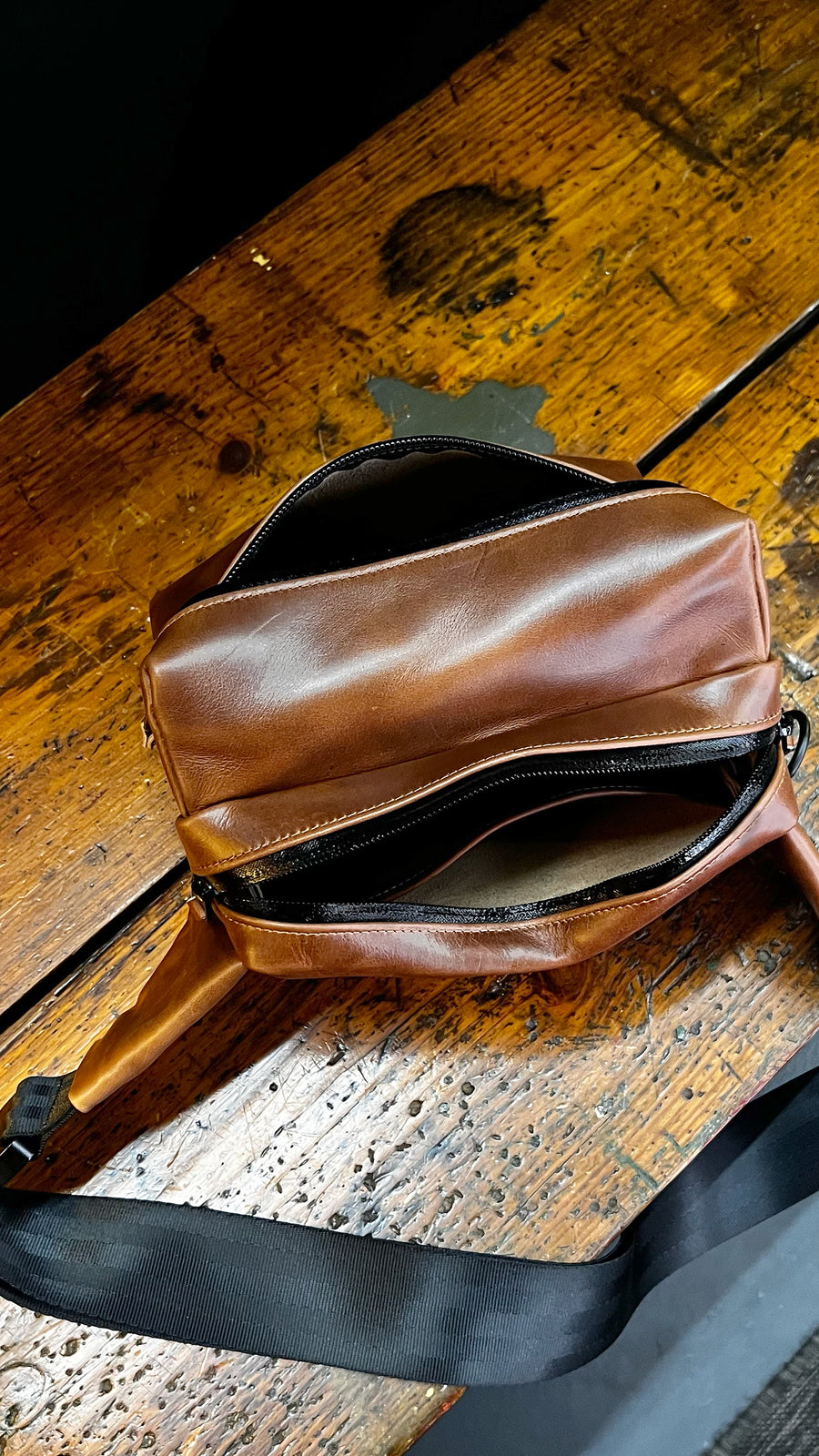 The Parker Pack 2.0 / Horween Cavalier Whiskey Leather / Limited in Stock