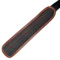 The Ultimate Strap TexWax™ 5.6 oz Autumn Plaid waxed cotton canvas x Whiskey Leather / Limited Quantity