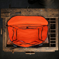 Bundle: Rover Backpack / Horween Whiskey Cavalier Leather x 'Fire Edition' ECOPAK™ EPX Blaze Orange / Limited Quantity