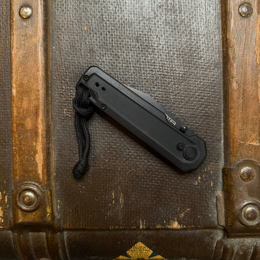 DEFY x OTR Black Pocket Knife / Ships in 1 Week