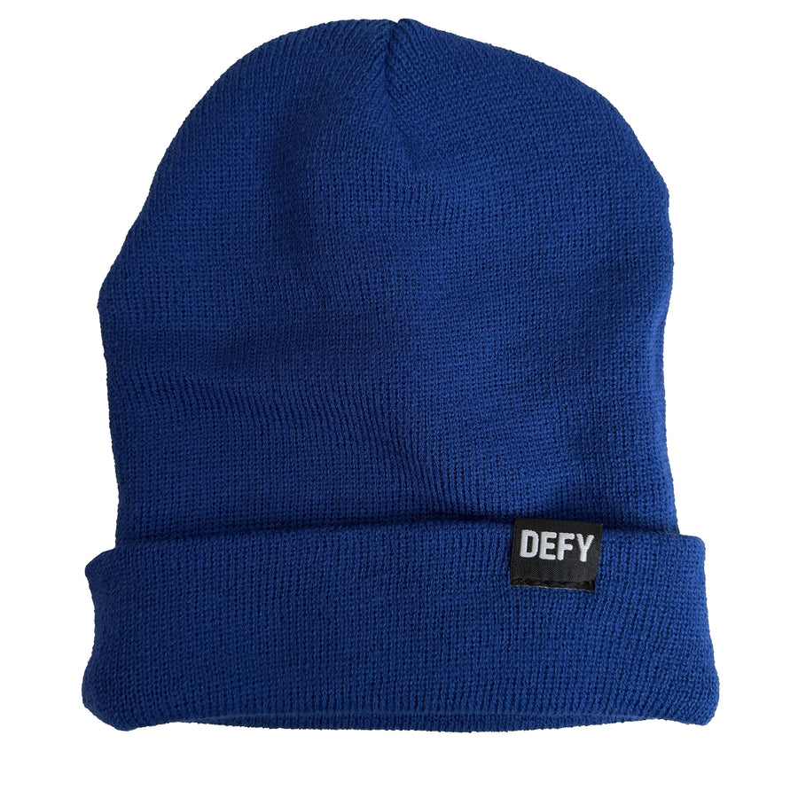 DEFY Cobalt Blue Beanie / Last 1
