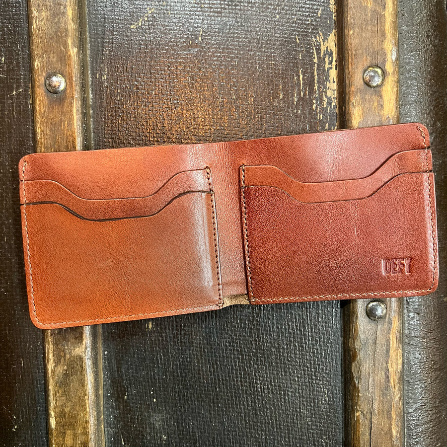 FF - Chicago Stars x Illinois / Boss Wallet / Horween Essex Cognac Leather / 1 of 1