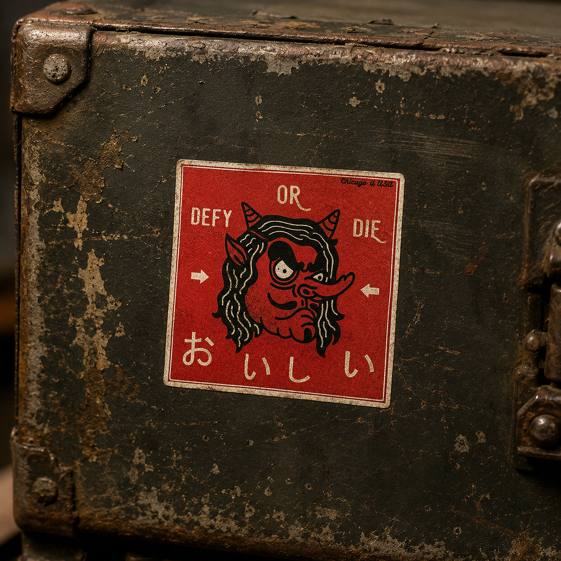 Defy or Die Sticker